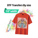 Custom DTF Transfers by Size