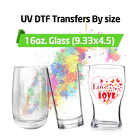 Custom UV DTF Stickers by Size