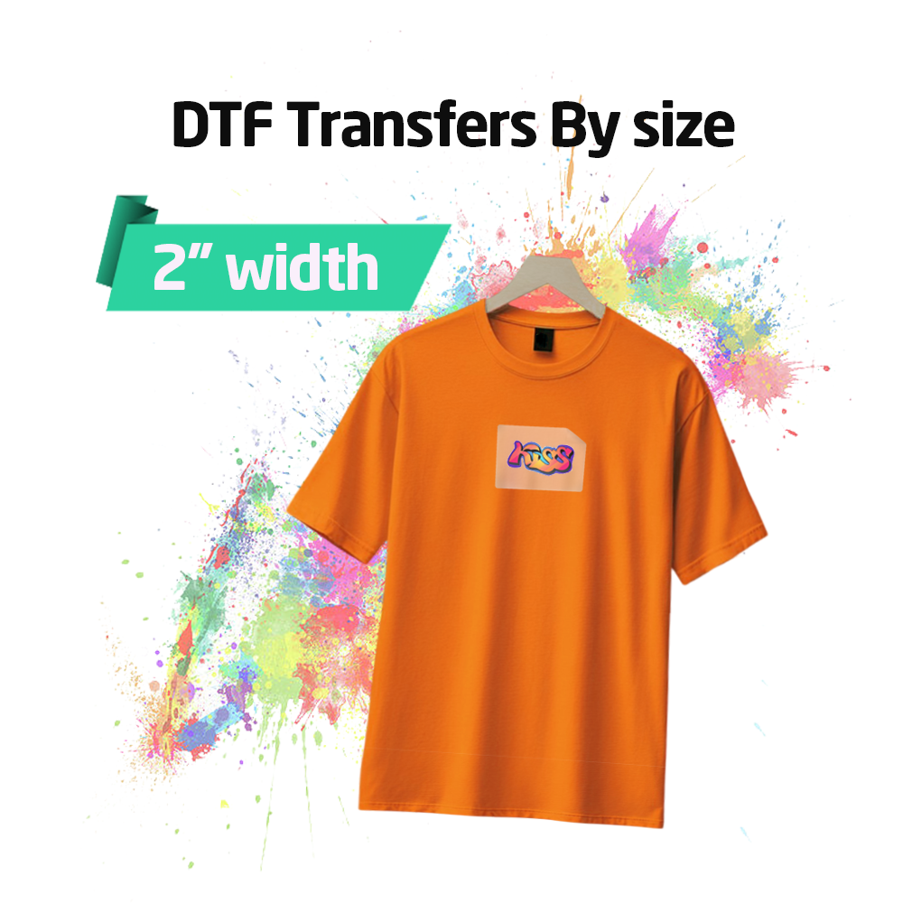 Custom DTF Transfers by Size