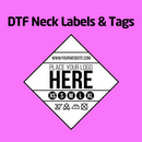 DTF Neck Labels & Tags
