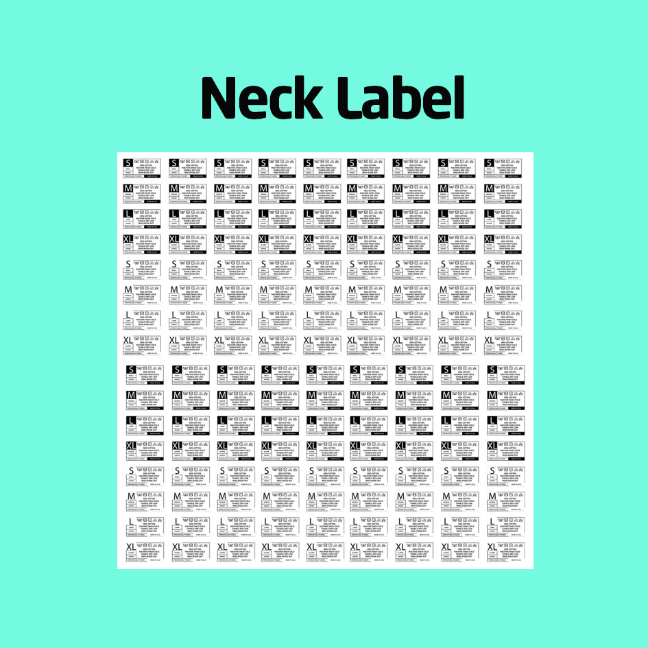 Neck Label - BUNDLE