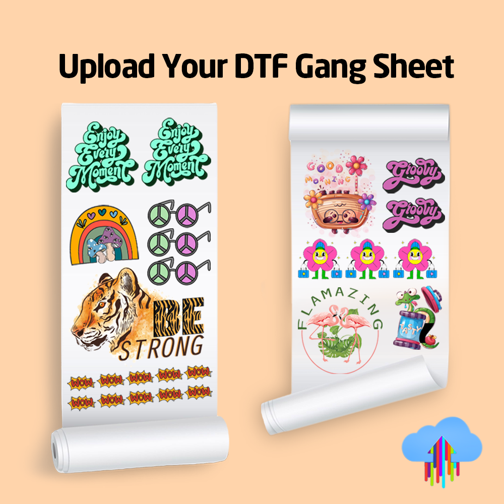 Upload DTF Gang Sheet