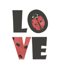 Love Ladybug Animal Design - Ready to Press