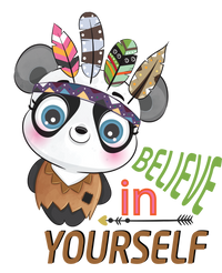 Believe in Yourself Panda Animal Design - Ready to Press