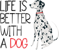 Dalmatian Dog Animal Design - Ready to Press