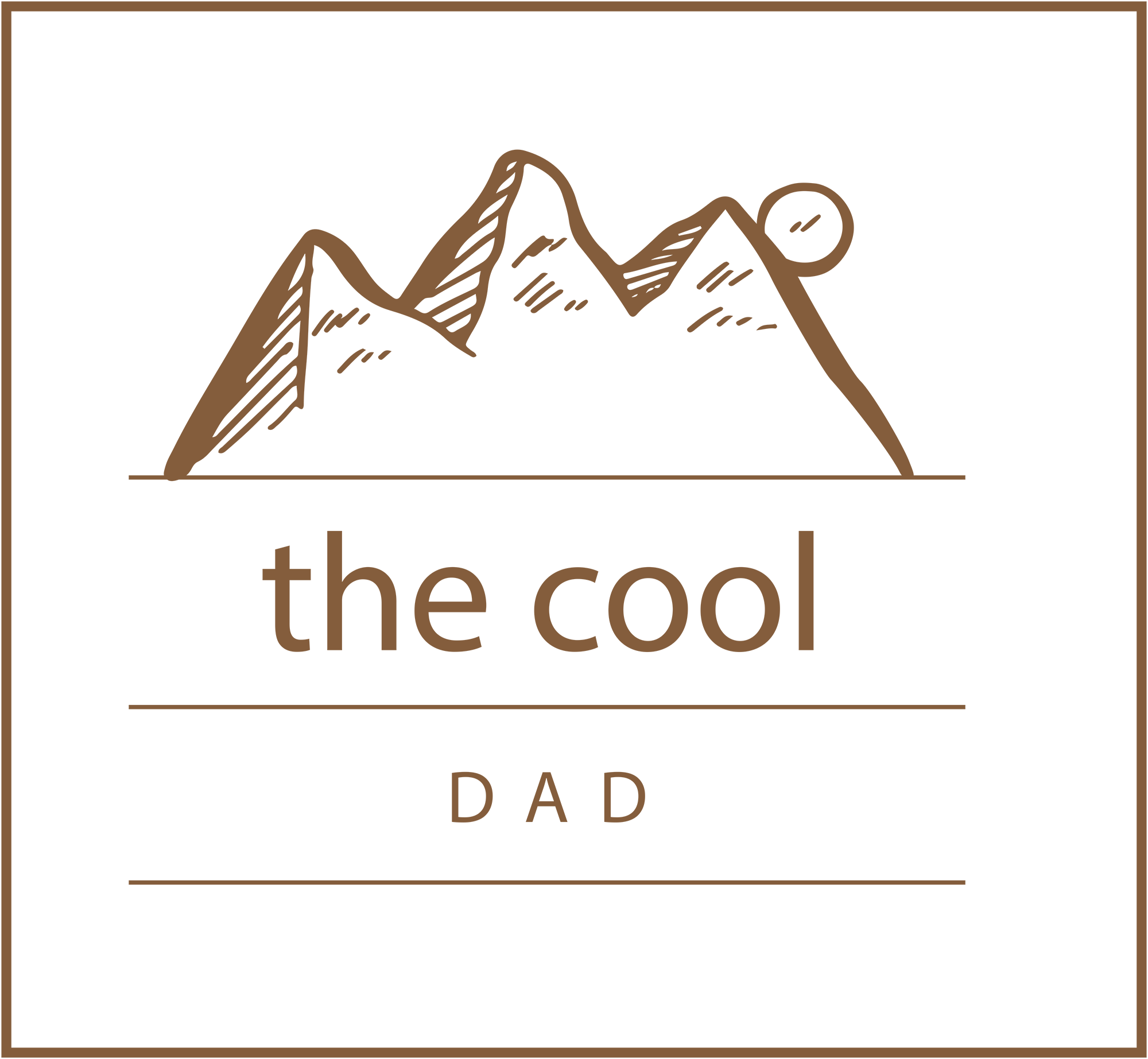 The Cool Dad Father's Day Design - Ready to Press