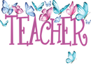 Teacher Butterfly Teacher's Day Design - Ready to Press