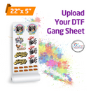 Upload DTF Gang Sheet