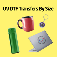 Custom UV DTF Stickers by Size