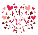 My Heart Is Yours Valentine's Day Design - Ready to Press